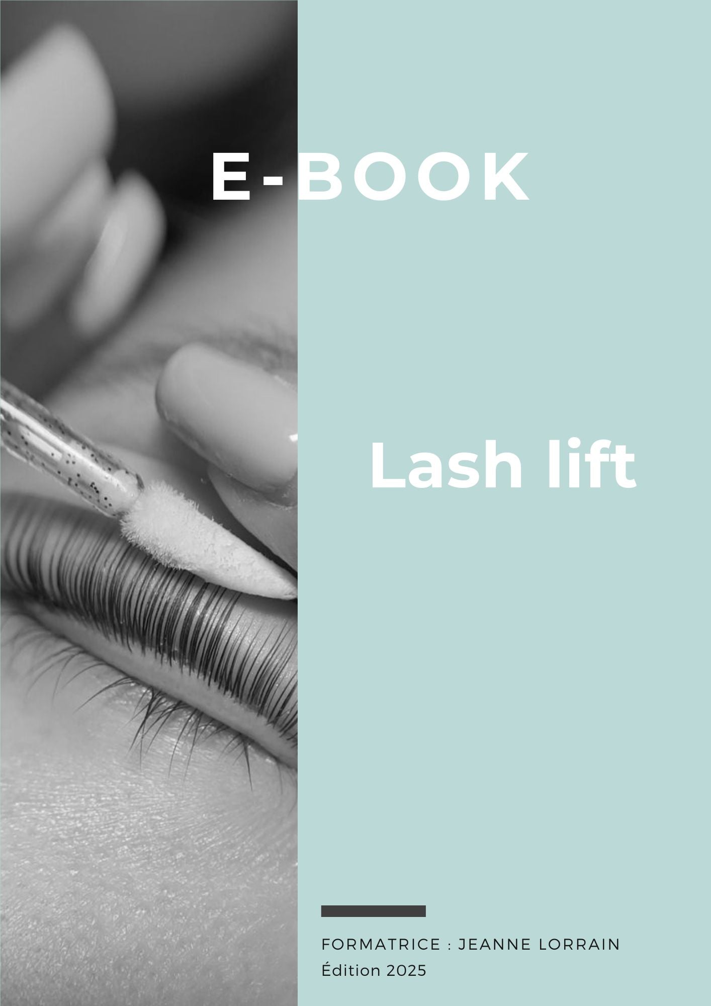 E-book lash lift (permanente de cil / rehaussement de cils)